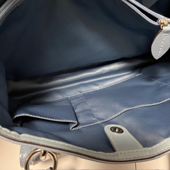 Coach Penelope Signature Bag with Patent Leather Trim - Picture 11 of 16